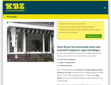 Tablet Screenshot of kbzkunststofkozijnen.nl